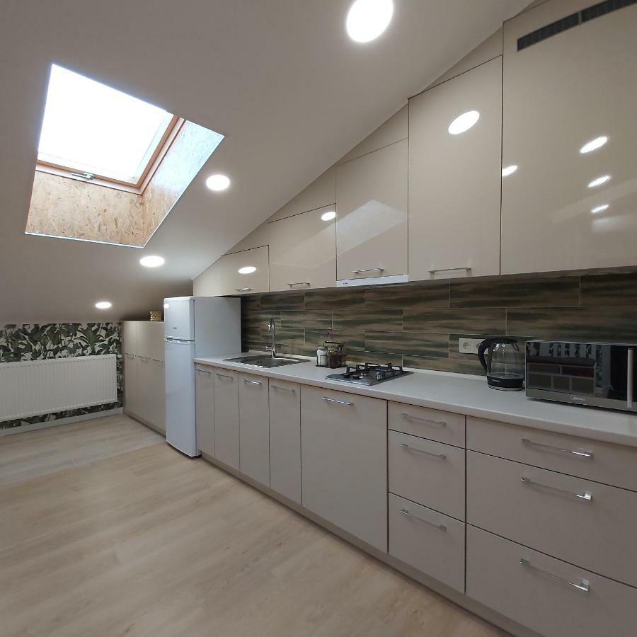 Two-Bedroom Apartment Near Forum Lviv Bagian luar foto